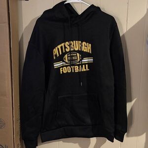 Pittsburgh Football Black Hoodie